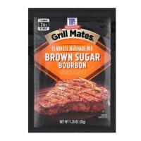 ราคา แม็คคอร์มิค ซอสผงสำหรับหมักสเต็ก สูตรผสมน้ำตาลทรายแดง และวิสกี้แบบอเมริกัน 35 ก. (24811598991)