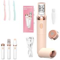 ราคา 2025 New Soft Skin Pro Facial Hair Remover, Washable Rechargeable Portable Women Facial Epilator. SoftSkin Pro Women Face Epilator with Smart Light (Pink) (56554471282)
