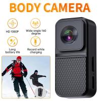 ราคา Clip Action Camcorder 1080P HD Video Recorder DVR Night Cam Mini Body Police Camera (26071055157)