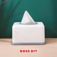 ราคา ที่ใส่ทิชชูพลาสติกกล่องม้วนกระดาษชําระที่ใส่กล่องกระดาษทิชชูภาชนะกล่องเก็บเนื้อเยื่อไม้ปก (53102210787)