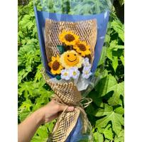 ราคา ช่อดอกไม้รับปริญญา ช่อดอกไม้ไหมพรม ดอกทานตะวัน ช่อดอกไม้ (25714939016)