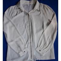 ราคา เสื้อเชิ๊ตสีครีมแขนยาว (5334206740)