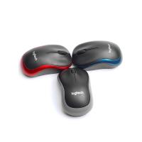 ราคา mouse bluetooth mouse wireless เมาส์ไร้สาย Logitech M185/M186 การออกแบบสมมาตรแล็ปท็อปสํานักงานปลั๊ก USB เล่น (53052777515)