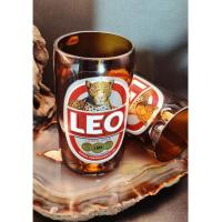 ราคา แก้วตัดจากขวด LEO เบียร์ลีโอ แก้วเบียร์ลีโอ แก้วคลาสสิค แก้วเบียร์ แก้วน้ำ แก้วDIY (18990071888)