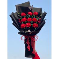 ราคา ช่อดอกกุหลาบ9ดอก เลโก้ ตัวต่อ ช่อดอกไม้ #ของขวัญ #วันวาเลนไทน์ (24191144072)