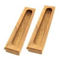 ราคา มือจับไม้สักแบบฝัง ทำจากไม้สักแท้ ขนาด6" ( 2อัน ) (707460337)