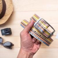 ราคา เข็มขัด Paul Smith Multi Stripe Belt ของแท้จากอังกฤษ พร้อมส่ง (1730648293)