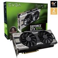 ราคา EVGA GeForce GTX 1070 Ti FTW ULTRA SILENT GAMING, ACX 3.0, 08G-P4-6678-KR, 8GB GDDR5 (6614240059)