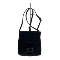 ราคา FENDI Shoulder Bag Zucca Pattern Thalia Leather Nylon BLK 8bt075 Direct from Japan Secondhand (43677690842)