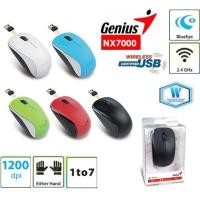 ราคา Mouse Wireless Genius NX-7000 เม้าส์ไร้สาย แสงสีฟ้า (8716783718)