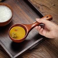 ราคา กระบวยไม้ กระบวยตักซุป กระบวยตักอาหาร ช้อนตักซุป กระบวย ช้อนใหญ่ กระบวยซุป สำหรับตักซุป แกง อาหารต่างๆ Wooden Soup Ladle (26912570133)