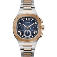 ราคา Guess Chronograph Two-Tone Stainless Steel Strap Unisex Watch GW0572G4 42mm (26327056316)
