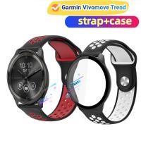 ราคา Garmin Vivomove Trend strap สายซิลิโคนสําหรับ Garmin Trend strap สายรัดข้อมือกีฬา Garmin Vivomove Trend case ตัวป้องกันหน้าจอ (29769824558)