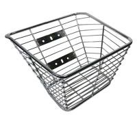 ราคา NFS ตะกร้าหน้า เวฟ 110 110i 125 สีเงิน มอเตอร์ไซค์ ตะกร้าหน้ามอไซค์ wave ตะกร้า (4233121333)