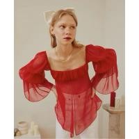 ราคา ส่งต่อเสื้อแบรนด์ Mitr สีแดง (29533431965)