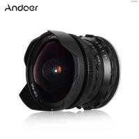 ราคา Andoer เลนส์ฟิชอาย โฟกัสแมนนวล 7.5 มม. F2.8 180° เลนส์เมาท์ E มุมกว้างพิเศษ สําหรับกล้อง Sony APS-C (29710342114)