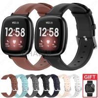 ราคา สายหนังสายนาฬิกาสร้อยข้อมืออุปกรณ์เสริมสําหรับ Fitbit Versa 4 3 2 Lite Sense (29927035115)