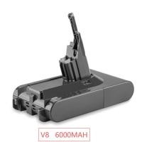ราคา 6000mah เหมาะสำหรับแบตเตอรี่ Dyson Dyson V8 เครื่องดูดฝุ่นกวาดแบตเตอรี่ Dyson SV10 แบตเตอรี่ Dyson V8 (43426447468)