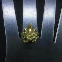 ราคา แหวนพระพิฆเนศ สี่กร ปางนั่งบรมครู เนื้อทองเหลือง (902047099)