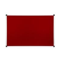 ราคา ONE บอร์ดกำมะหยี่ขอบอลูมิเนียม 90x120 ซม. สีแดง (58100381130)