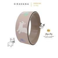ราคา SIRAVANA วีลโยคะยางพารา รุ่น Yoga Dog Yoga Wheel (24716414145)