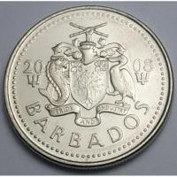ราคา ปี 2008, เหรียญ 25 Cents, ประเทศบาร์เบโดส (Barbados) (8337726066)