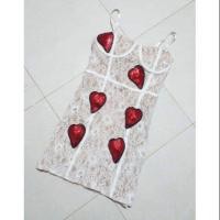 ราคา มินิเดรสสายเดี่ยวงานป้าย (7413864405)