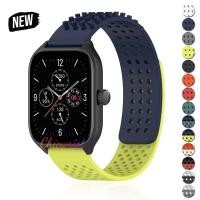 ราคา 20 มม.22 มม.Breathable สายกีฬาสําหรับ Samsung Galaxy Watch 6 5 4 6Classic 4Classic Huawei Watch 3Pro GT4 3Pro (29901622556)