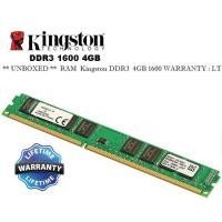 ราคา Kingston Ram 4G DDR3 Bus1600 ประกัน LT มือ2 (3917440827)