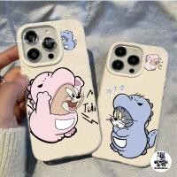 ราคา Cat And Mouse เคสไอโฟน11 16 เคสไอโฟน For iPhone 11 14 15 12 13 16Pro Max X XS XR 6P 7P 8P MINI ซิลิโคนนุ่ม เคสไอโฟนสวยๆ (24087955251)