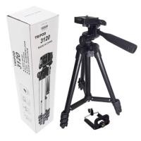ราคา ขาตั้งกล้อง 35 - 105 cm. สีดำ แถม ตัวจับ มือถือ น้ำหนักเบา Tripod รุ่น TF-3120 (2690848344)