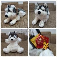 ราคา ตุ๊กตานุ่มนิ่มหมาไซบีเรียน ฮัสกี้ ตุ๊กตาหุ่นมือ ไซบีเรียน ฮัสกี้ AneePark (4250304218)