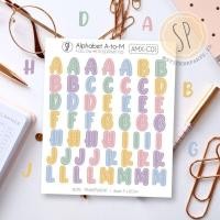 ราคา สติ๊กเกอร์ตัวอักษร ตัวพิมพ์ใหญ่ และ ตัวพิมพ์เล็ก ตัวอักษร 1 ซม. สติ๊กเกอร์ตัวอักษร (21139952866)