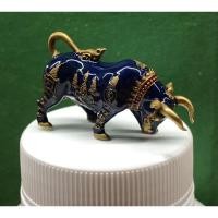 ราคา วัวธนู รุ่นแรกหลวงพ่อทองวัดบ้านไร่ ลงยาสีน้ำเงิน (5195222530)