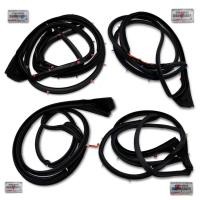 ราคา ชุดยางประตู หน้า+หลัง ซ้าย+ขวา สีดำ แท้ 4ชิ้น สีดำ สำหรับ โตโยต้า วีออส เบลต้า Toyota Vios Belta ปี 2007 2010 2012 (3820907746)