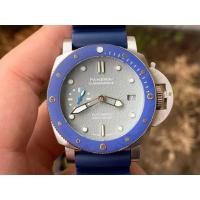 ราคา VS สินค้าใหม่: SIHH2019 Blue Protagonist PAM959 Fat Sea Youth Edition Blue Youth Shark Skin Pattern Dial Sapphire Mirror 42mm Small Dial Stainless Steel Rubber Strap Waterproof (49103056185)