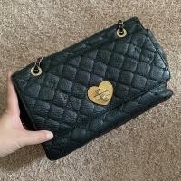 ราคา PRELOVED กระเป๋าโซ่หนังแท้ LOVCAT (43105780272)