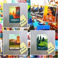 ราคา แม่เหล็กติดตู้เย็น สกอตแลนด์ 2×3 นิ้ว ของที่ระลึก ของฝาก Souvenir Fridge Magnet Scotland D 2x3" (3377342833)