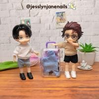 ราคา เสื้อยืดผ้าร่อง (เสื้อผ้า Nendoroid/ YMY/ Obitsu 11) (21515173598)