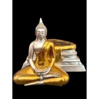 ราคา หลวงพ่อโสธร ถอดฐาน วัดโสธรวราราม จ.ฉะเชิงเทรา ปี2500 เนื้อทองเหลือง 2 กษัตริย์ หน้าตัก9นิ้ว (41961366484)