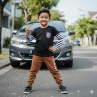 ราคา SET & Long Sleeve Top Striped Combine Viral Childrens Clothes LP T-Shirt Boys Logo 85 Cln Atv (52701105753)