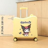 ราคา กระเป๋าเดินทางเด็ก 20 นิ้วขี่รถเข็นกรณี คุโรมิ การ์ตูนขึ้นเครื่องเดินทาง 18 นิ้วเด็กชายและเด็กหญิงนักเรียนประถม (24744070784)
