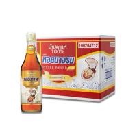 ราคา หอยนางรม น้ำปลาแท้ ขวดแก้ว700มล.ฉลากทอง (ยกลัง 12ขวด) (29885718905)