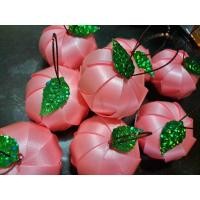 ราคา เหรียญโปรยทานตัวเปล่า รูปส้ม สีส้มโอรส ชุด 50 ลูก (27151370071)