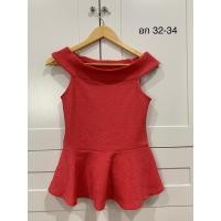 ราคา เสื้อทรง peplum แบรนด์​ New Look สวย สีส้ม coral อก 32-34 นิ้ว สภาพดีมาก ผ้ายืดหยุ่นใส่สบายค่ะ -L4- (25961252269)