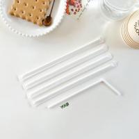 ราคา [SALE] หลอดงอ แพ็คซองกระดาษ 1,000 ชิ้น (ซองขาว) / Flexible Straw 1,000 pcs (28828708318)