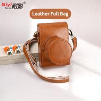 ราคา หนังถุงเก็บเต็มกรณี Fuji XA1 XA2 XA3 XA5 XA7 XA10 XE1 XE2 XE3 XE4 Nikon J1 J2 J3 ฝาครอบกล้อง Protector Full Body (40327212043)