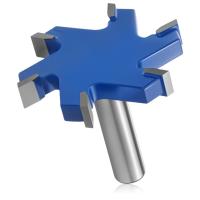 ราคา Flattening Router Bit 6 ขลุ่ยที่มีประสิทธิภาพ Surfacing Router Bit กันสนิม Slab Flattening Router Bit อเนกประสงค์ Planing Router Bit SHOPQJC9954 (50152035289)