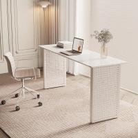 ราคา Console table, office desk, long table with slate, narrow table, wrought iron computer table meja panjang (55152936999)