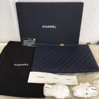 ราคา 005362 Chanel / Boy Clutch Caviar GHW (13642083306)